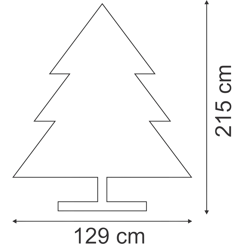 Brad artificial Wintergreen, 213 cm, verde