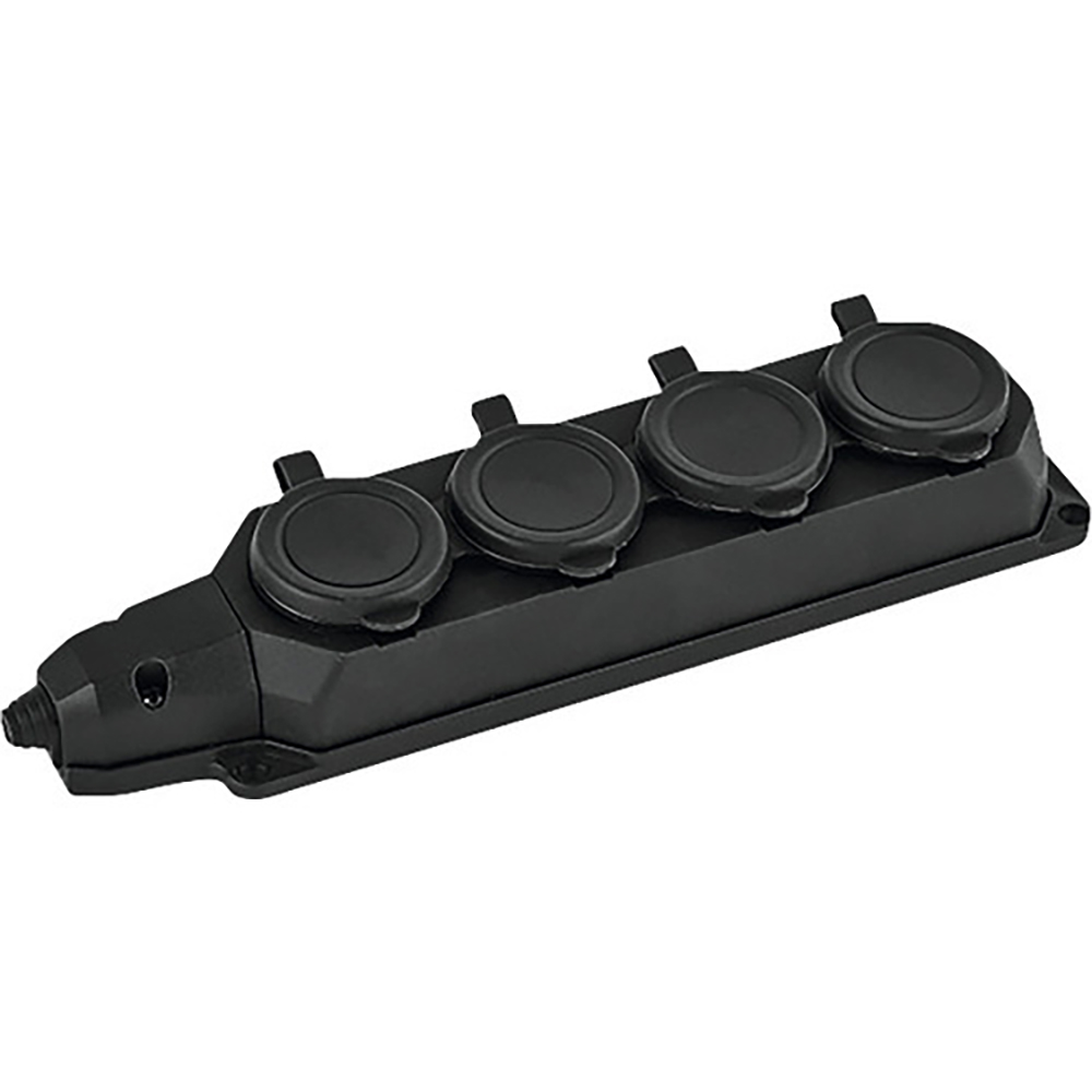 Priza mobila STARKE ST01435, aparent, exterior, 16A, IP44, negru
