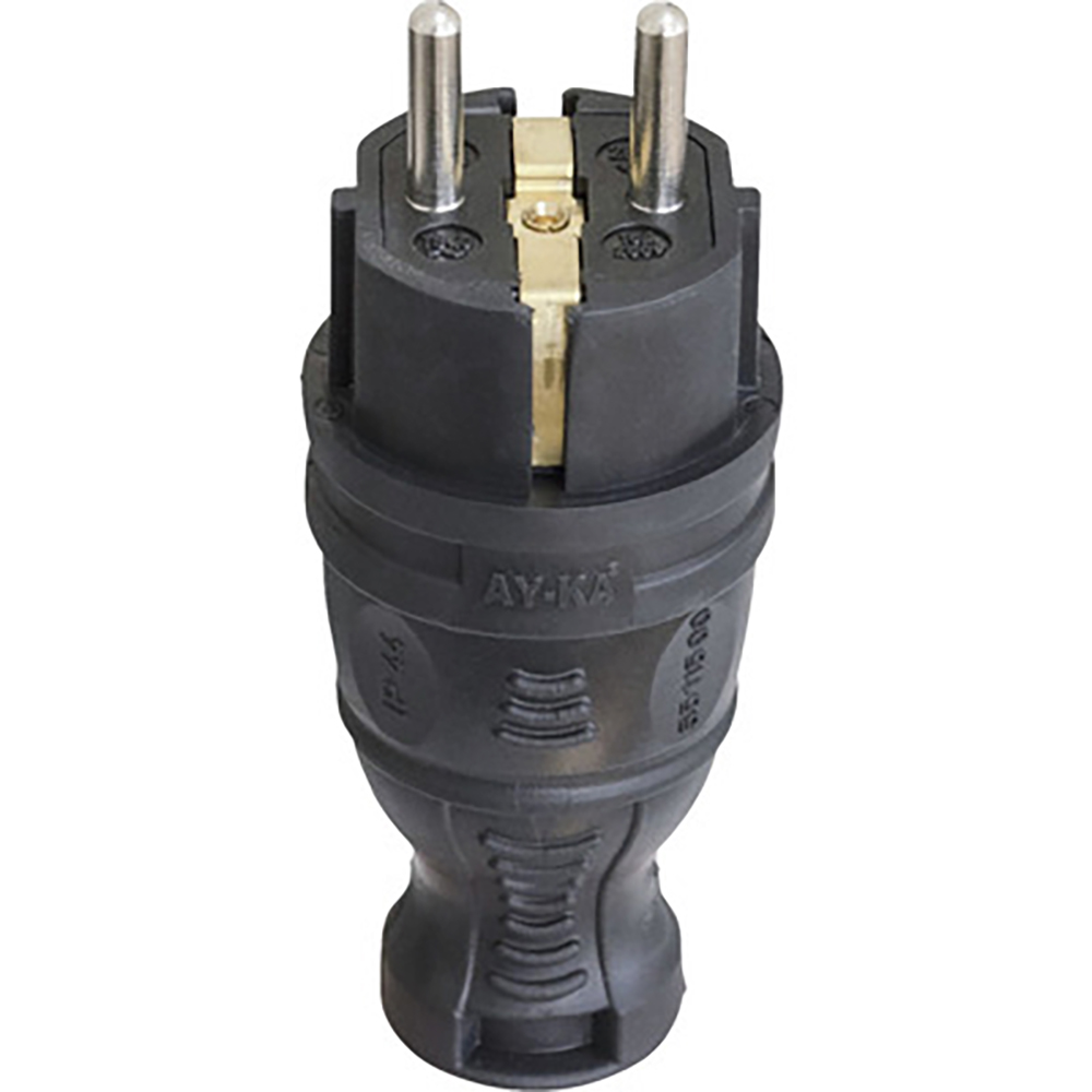 Stecher shuko STARKE ST01430, 16A, IP44, negru