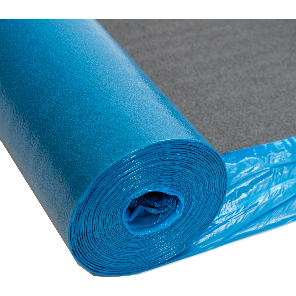 Izolatie parchet, polietilena, grosime 3 mm, 100 x 1500 cm, albastru
