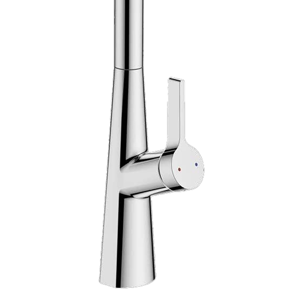 Baterie bucatarie GOODHOME Berne Swivel, alama, crom