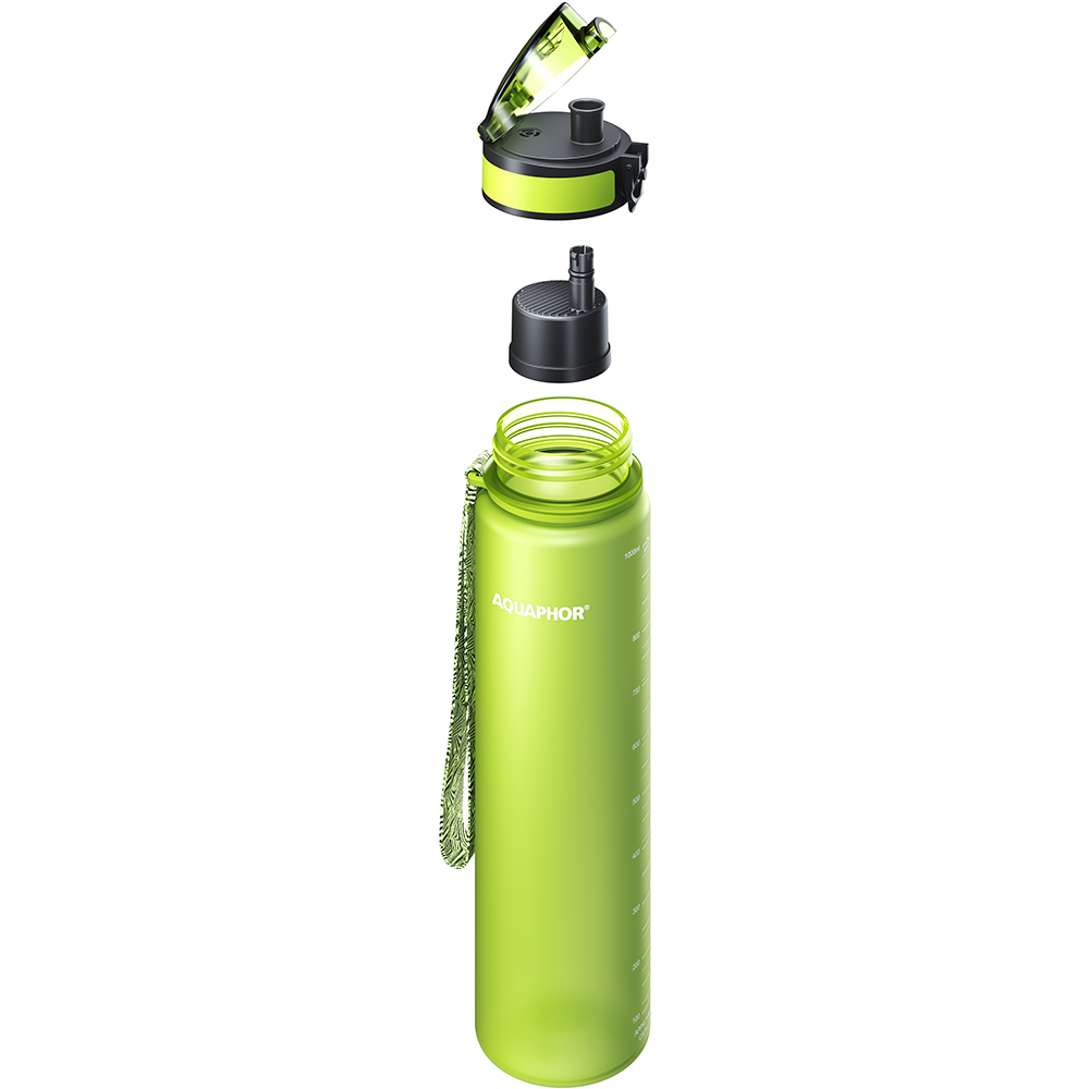 Sticluta filtranta AQUAPHOR, 1 L, verde