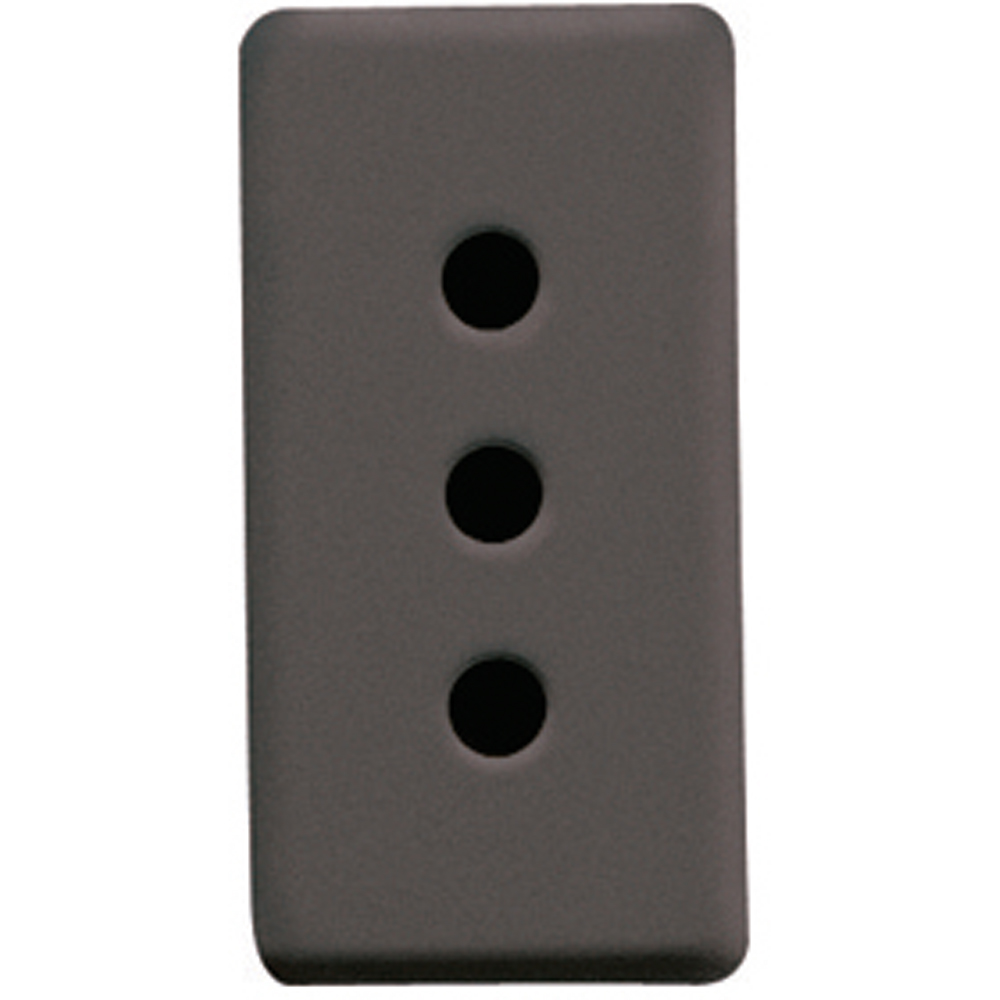 Priza electrica GEWISS GW21201DY01, interior, incastrat, IP40, 10A, negru