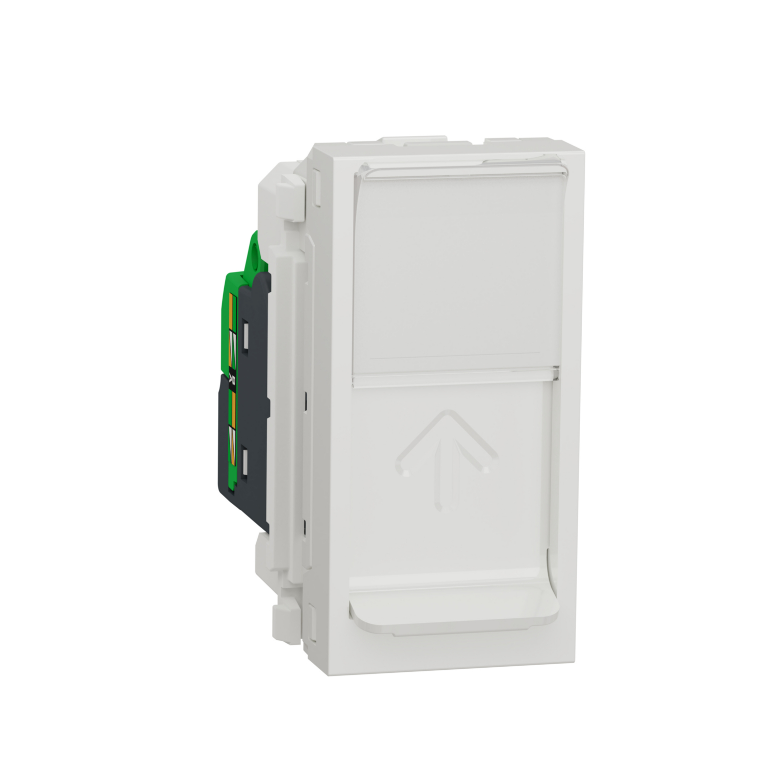 Priza RJ45, CAT6 UTP, 1m, alb