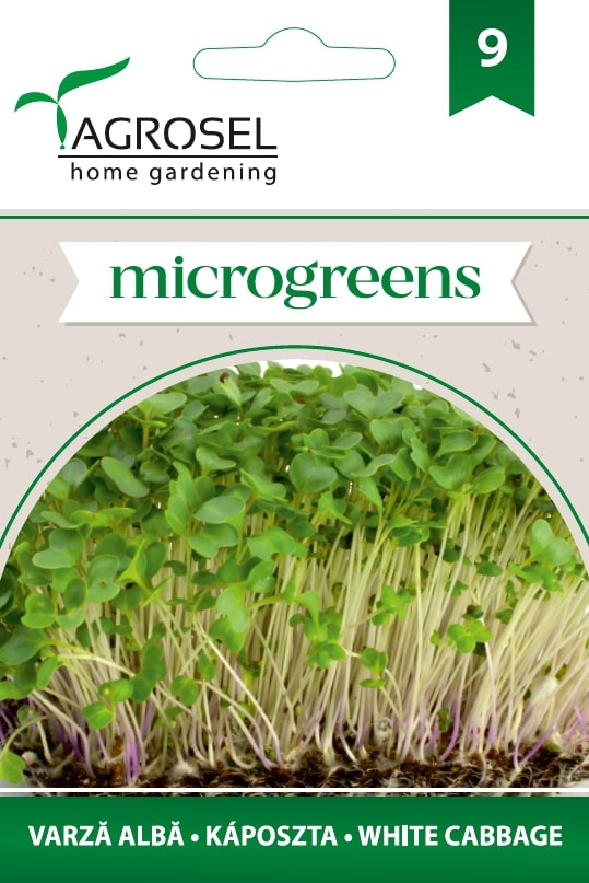 Seminte varza alba (microgreens) AGROSEL, 5.15 g