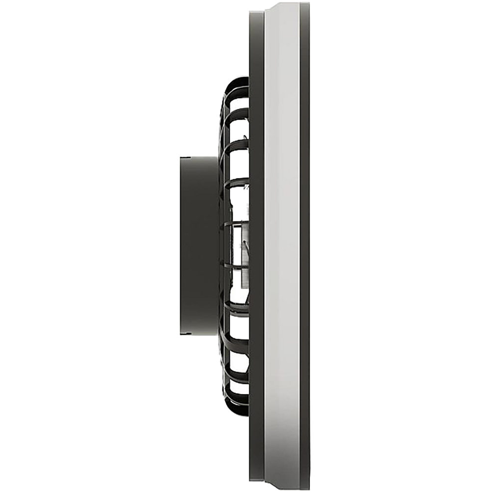 Plafoniera LED cu ventilator 24W AVIDE Wanda-B, 24W, 5200lm, 485mm, 3000K, 4000K, 6500K, negru