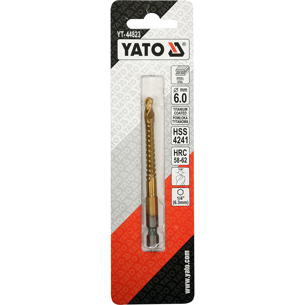 Burghiu freza YATO, 6mm
