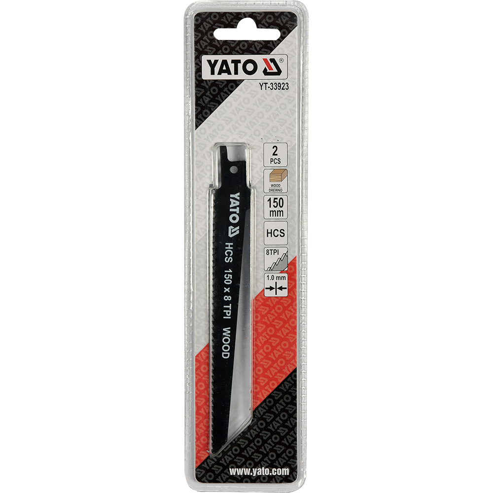 Panza fierastrau pentru lemn YATO, 150mm, 8TPI