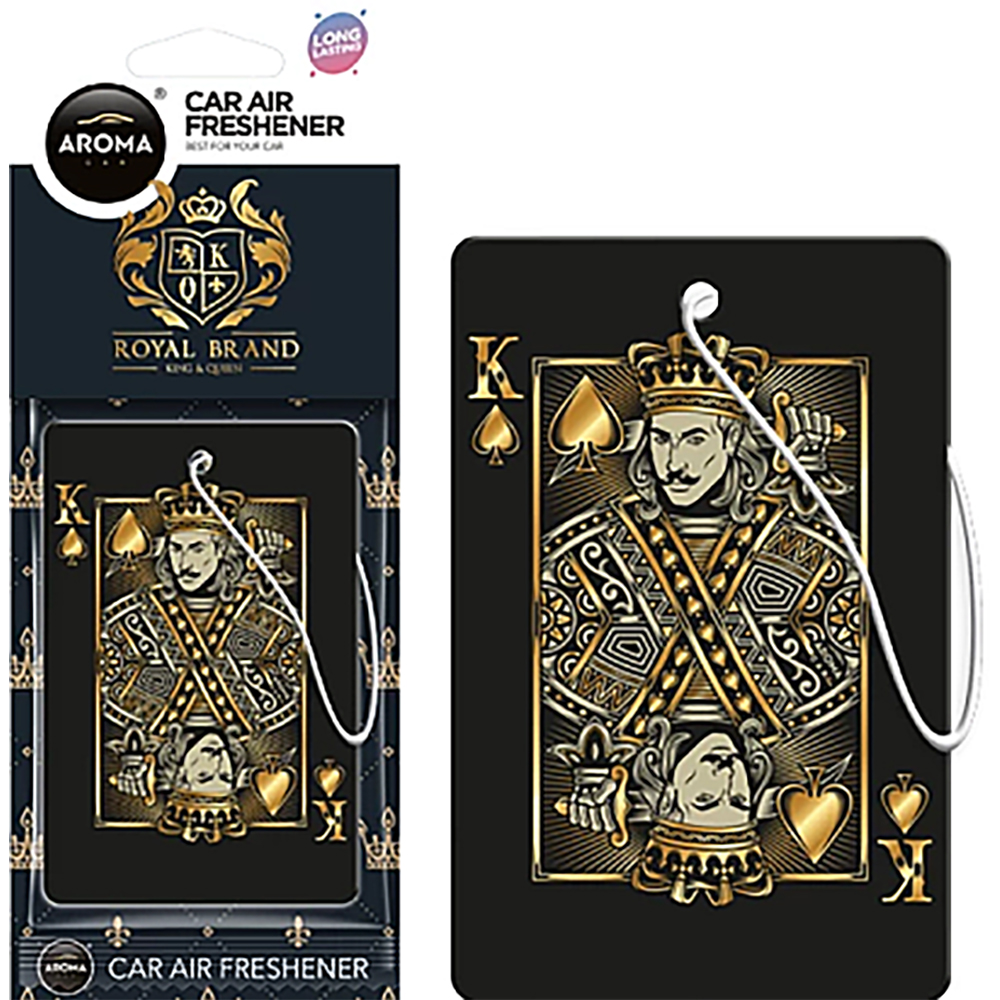 Odorizant auto AROMA CAR Royal Brand, king, black