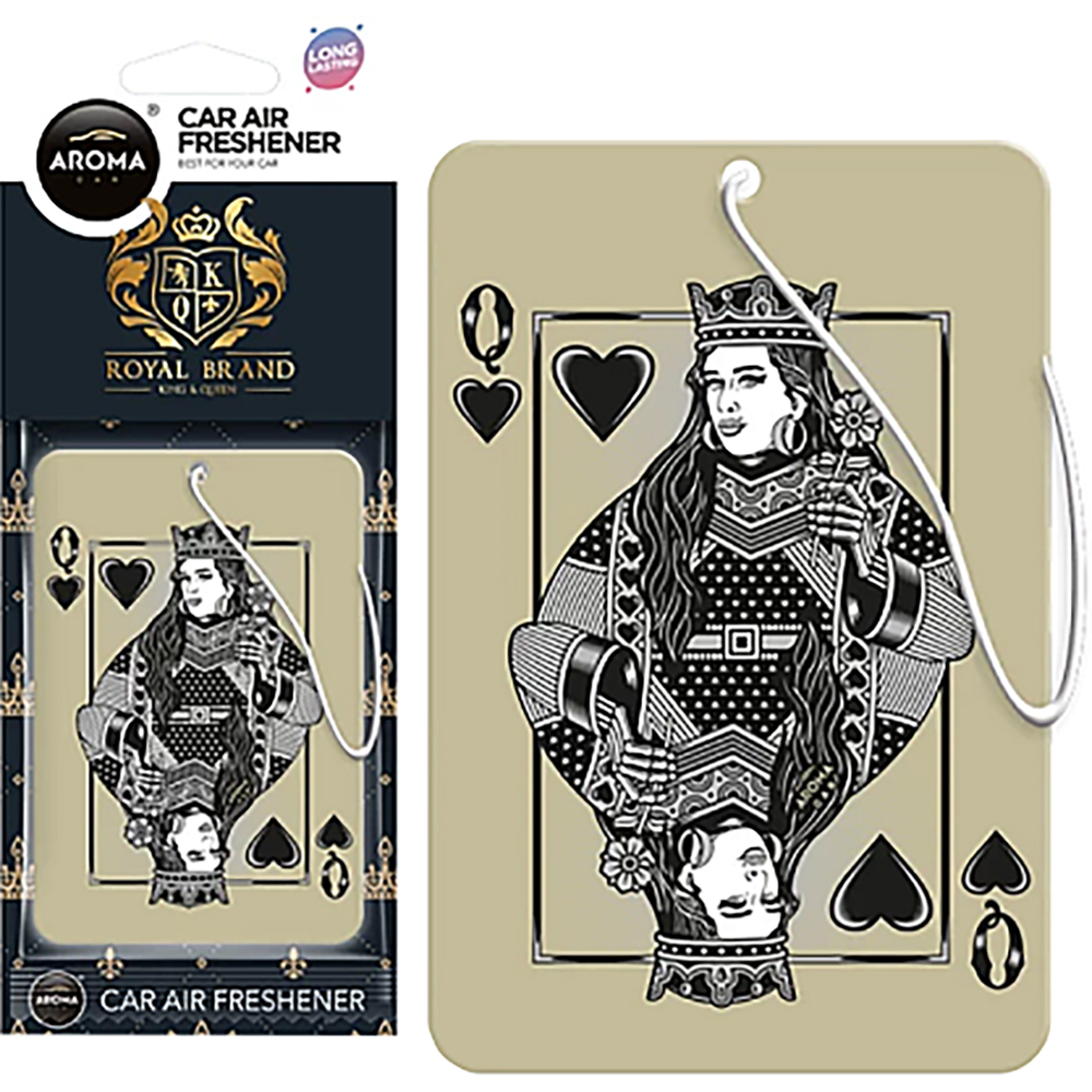 Odorizant auto AROMA CAR Royal Brand, queen, black