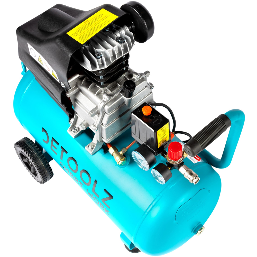 Compresor aer DETOOLZ DZ-C3333, cu ulei, 1680W, 50l, 206 l/min, 8 bar