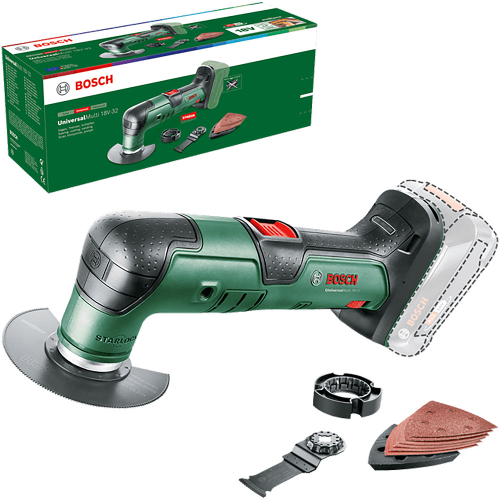 Unealta multifunctionala BOSCH Multitool Universal 18V-32, 18V, 19000rpm