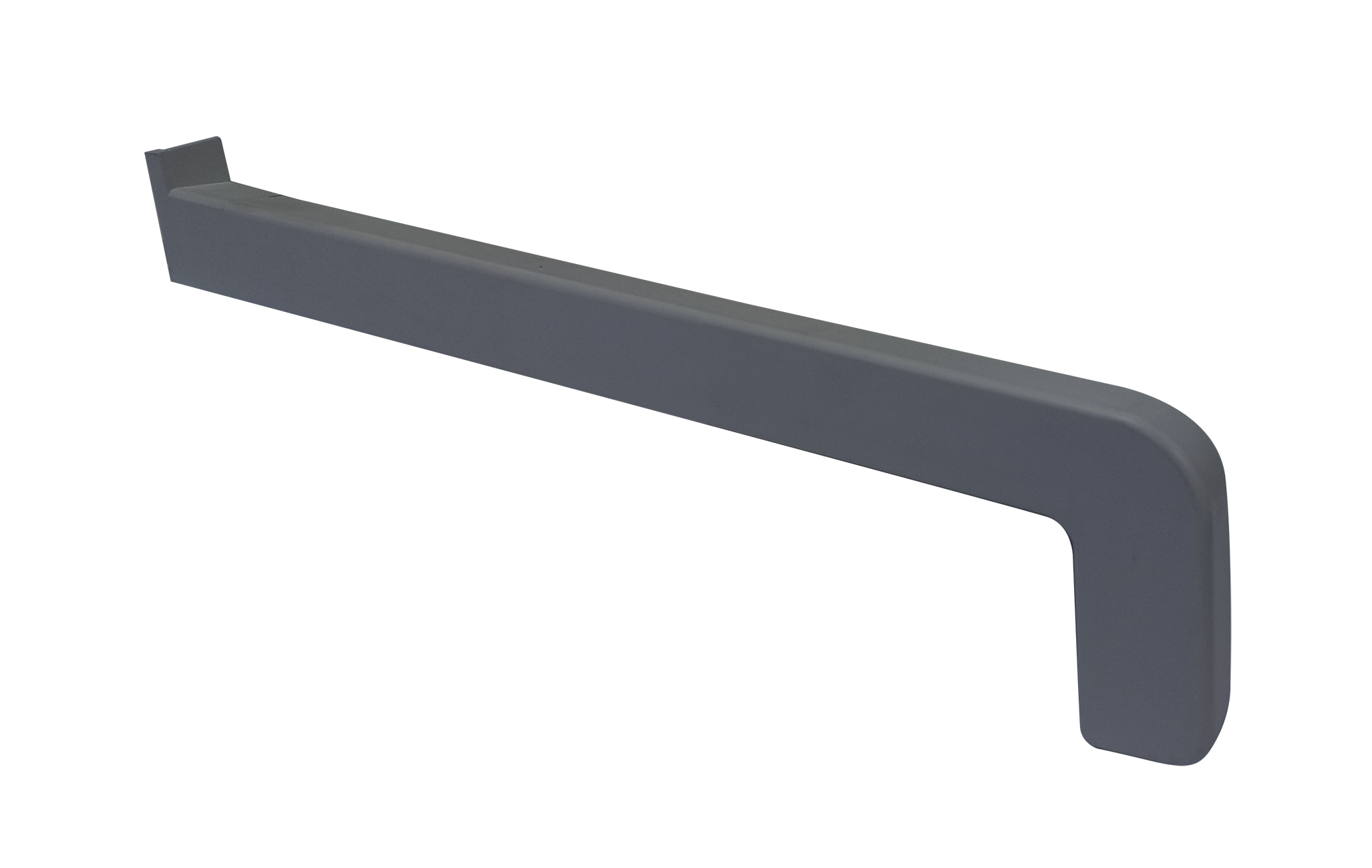 Capat glaf exterior BRAVO, PVC, 22.5 cm, gri