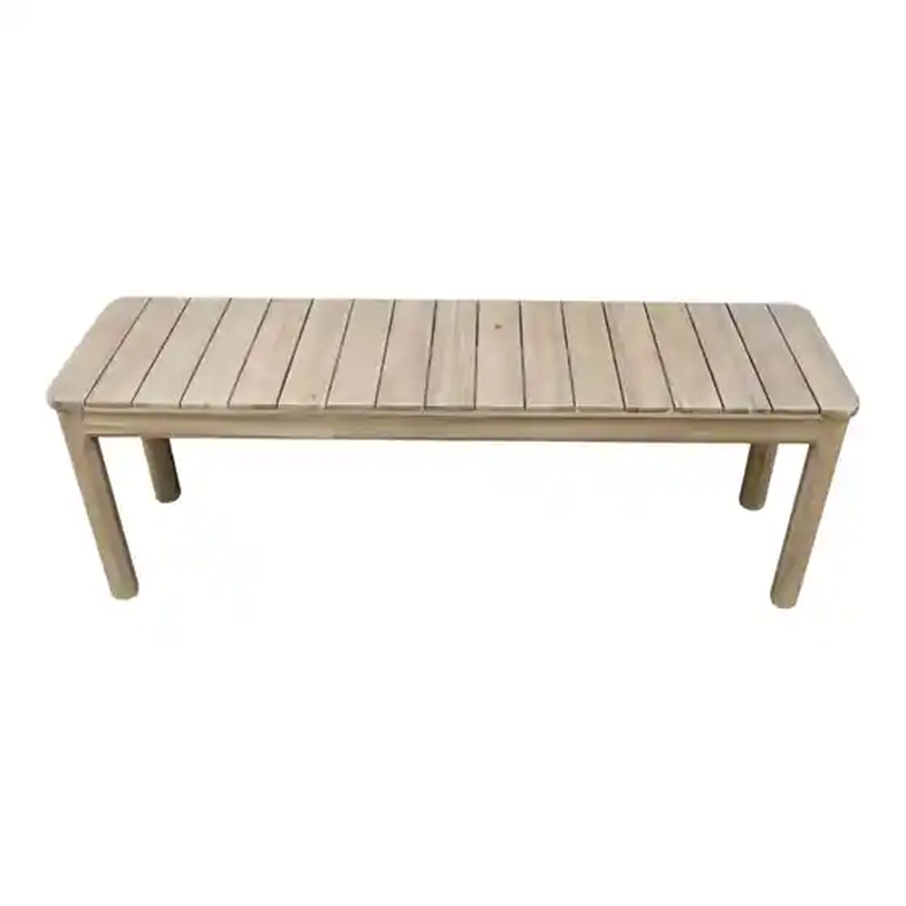 Canapea gradina GOODHOME Riveo 101523587, 120 x 34 x 45 cm, lemn