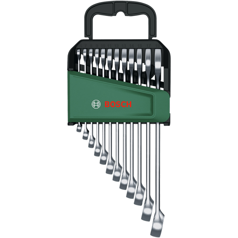 Set chei combinate BOSCH, otel, 12 piese