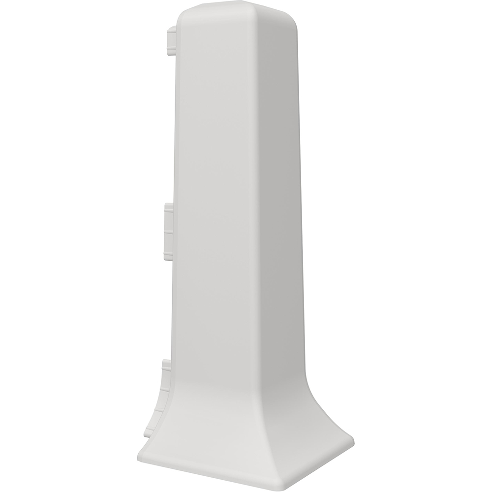 Coltar exterior VILO Linela 413, PVC, 8 cm, 2 bucati, gri deschis