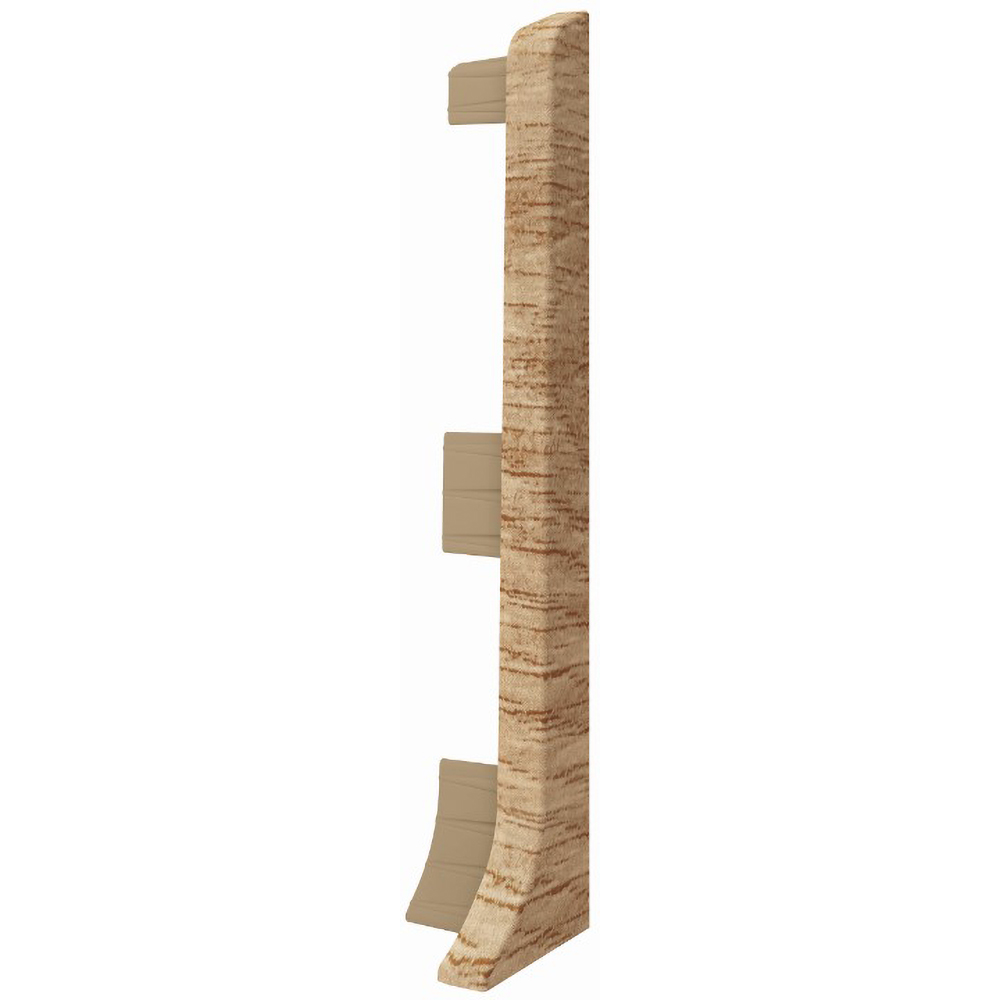 Terminatie stanga-dreapta VILO Linela, PVC, 8 cm, 2 bucati, stejar