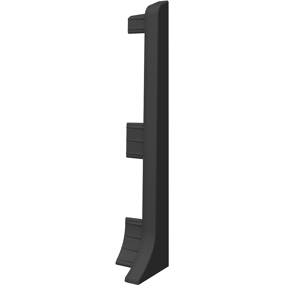 Terminatie stanga-dreapta VILO Linela 415, PVC, 8 cm, 2 bucati, antracit