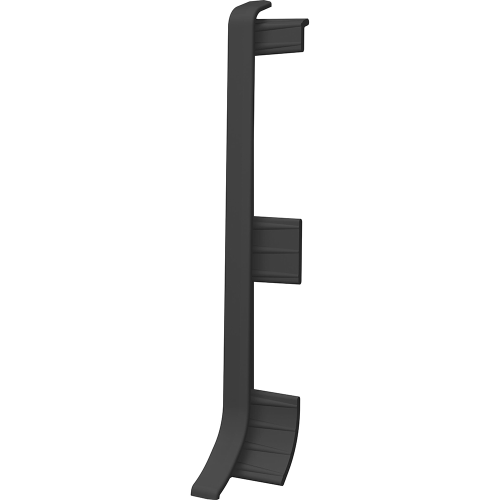 Terminatie stanga-dreapta VILO Linela 415, PVC, 8 cm, 2 bucati, antracit