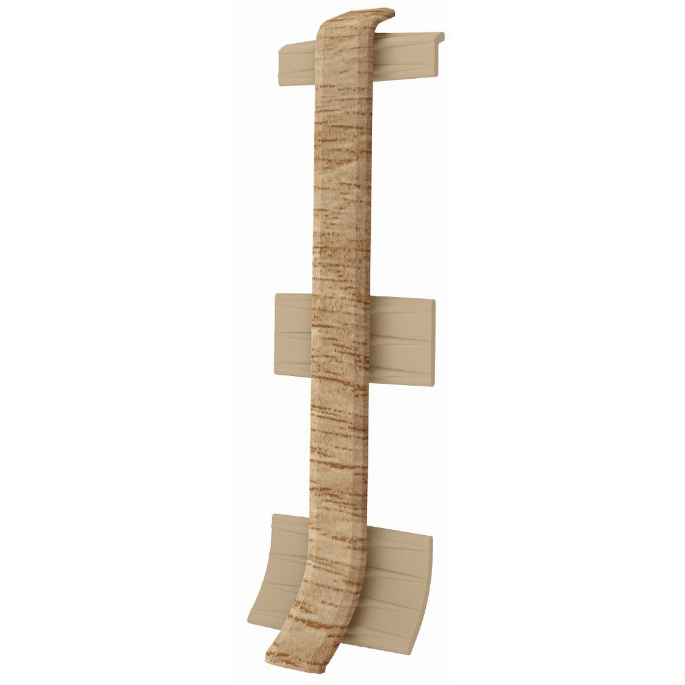 Element imbinare VILO Linela 406, PVC, 8 cm, 2 bucati, stejar Canberra