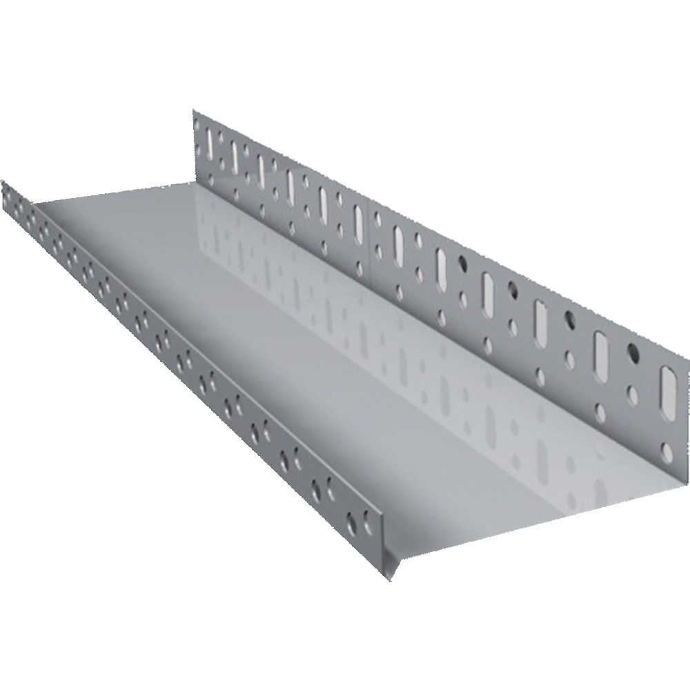 Profil soclu termosistem, aluminiu, 0.5 x 153 x 2000 mm