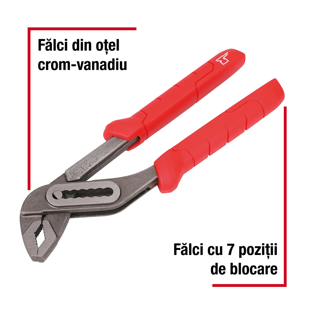 Cleste papagal FORGE STEEL, 200mm, otel