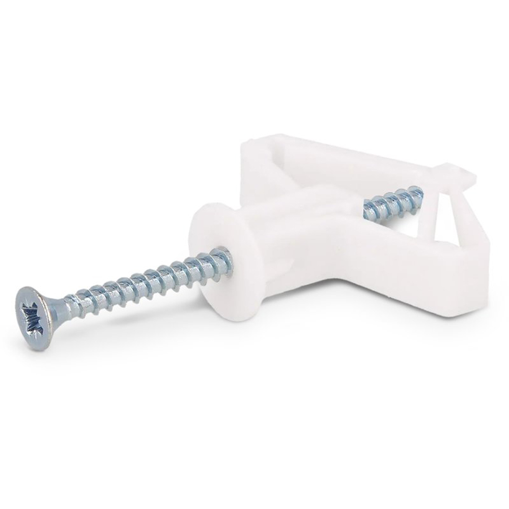 Diblu tip T fluture cu surub KOELNER, 35 buc, argintiu