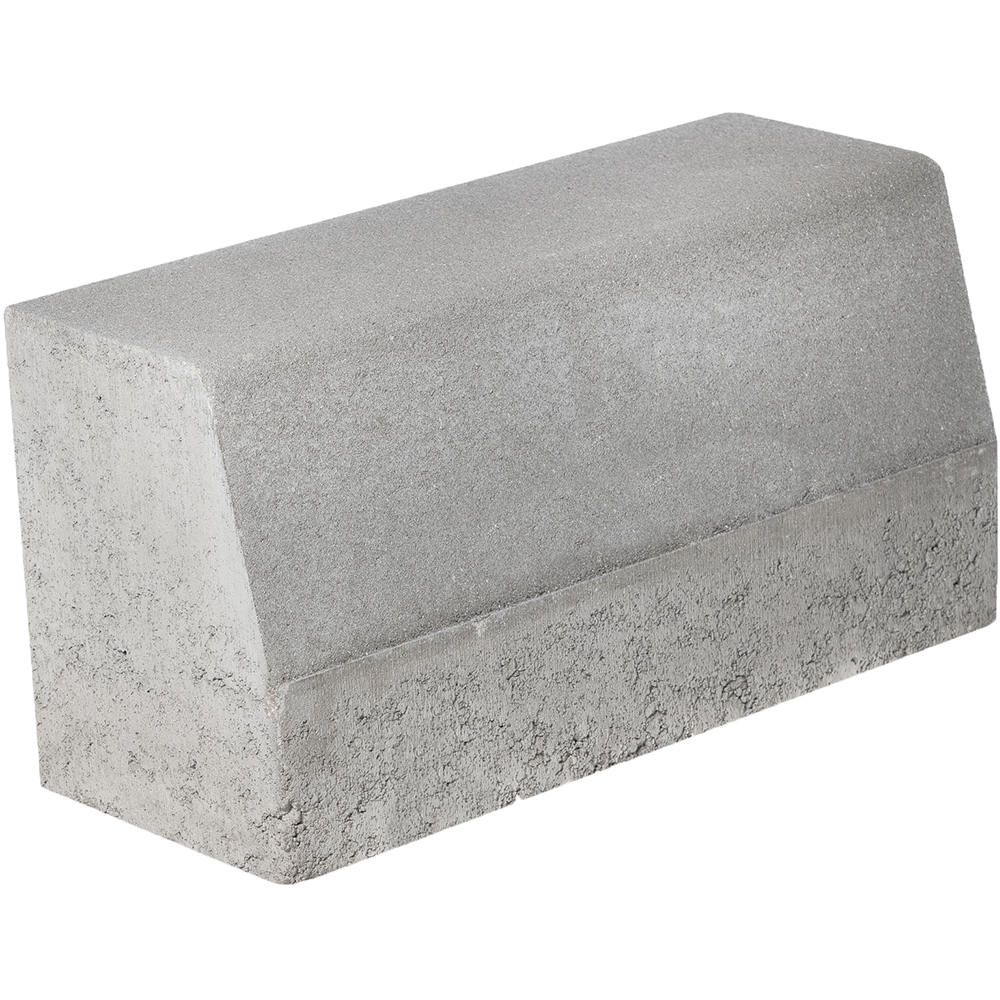Bordura tesita F15 PETRA PAVAJE, beton, 50 x 20 x 25 cm, gri