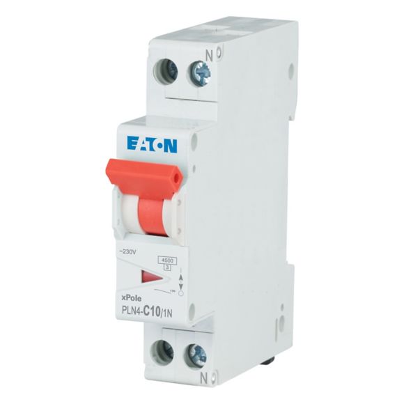 Disjunctor Eaton HLN-C10/1N, 1Pn, 10A, 4.5Ka, C