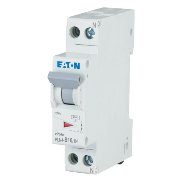 Disjunctor Eaton HLN-B16/1N, 1Pn, 16A, 4.5Ka, B
