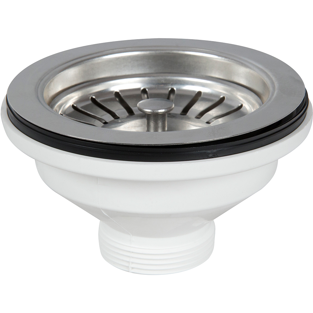 Ventil chiuveta bucatarie, dop gratar, inox