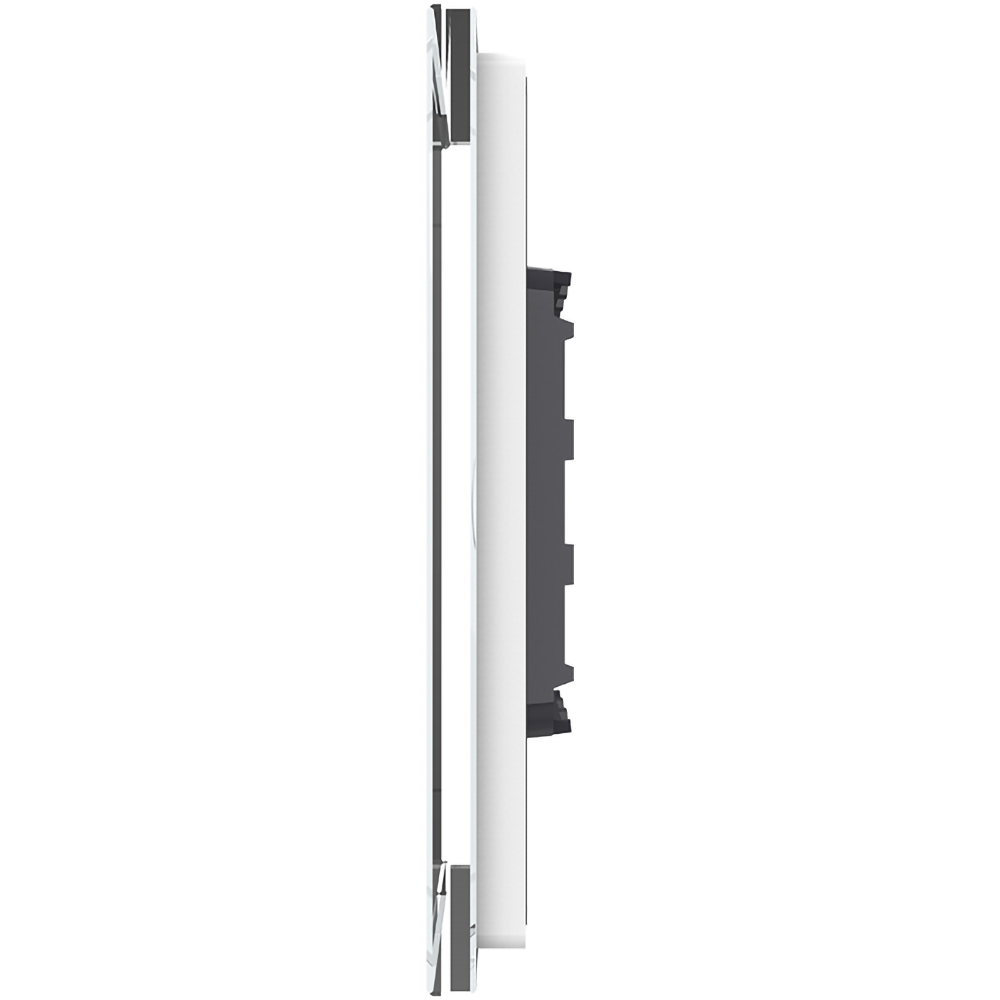 Panou sticla LIVOLO VL-P701-2W, intrerupator, alb