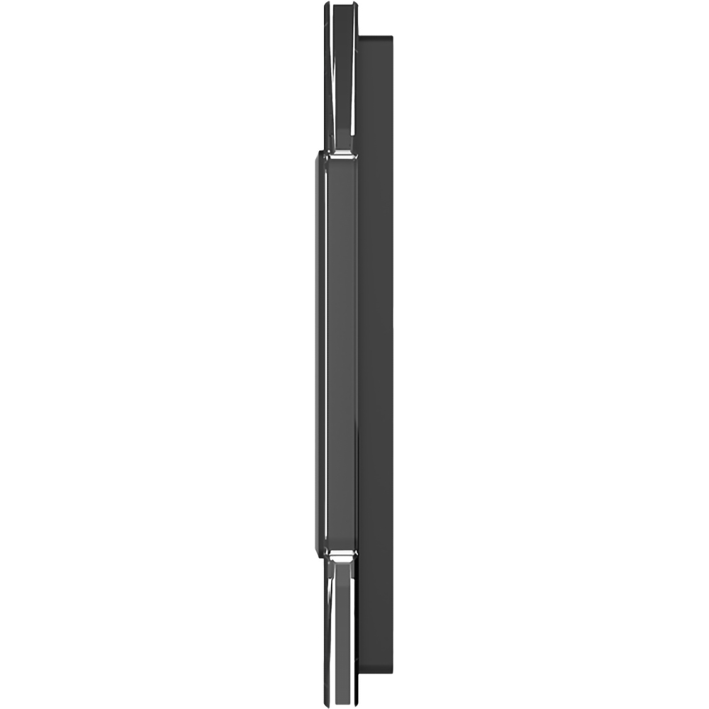 Panou sticla LIVOLO VL-P701/E-4B, intrerupator touch + rama , negru