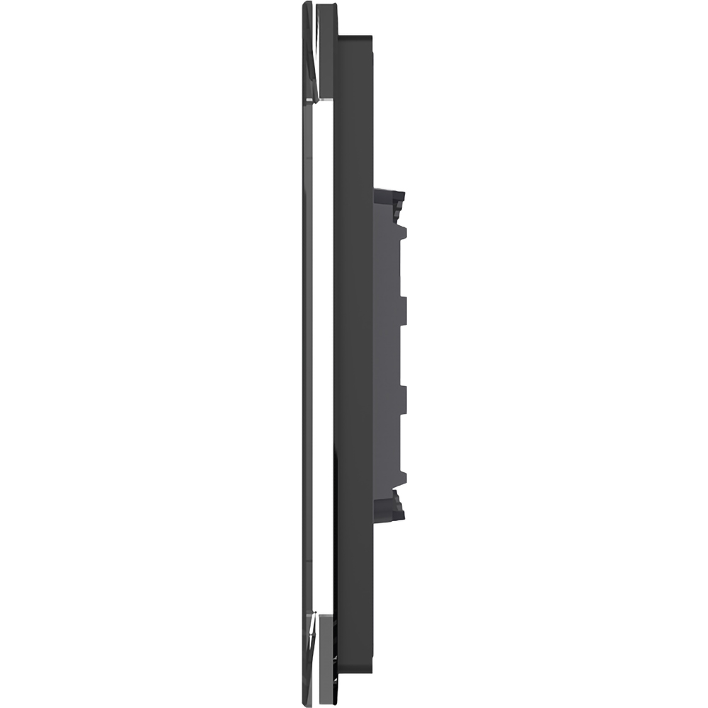 Panou sticla LIVOLO VL-P701-2B, intrerupator touch, negru