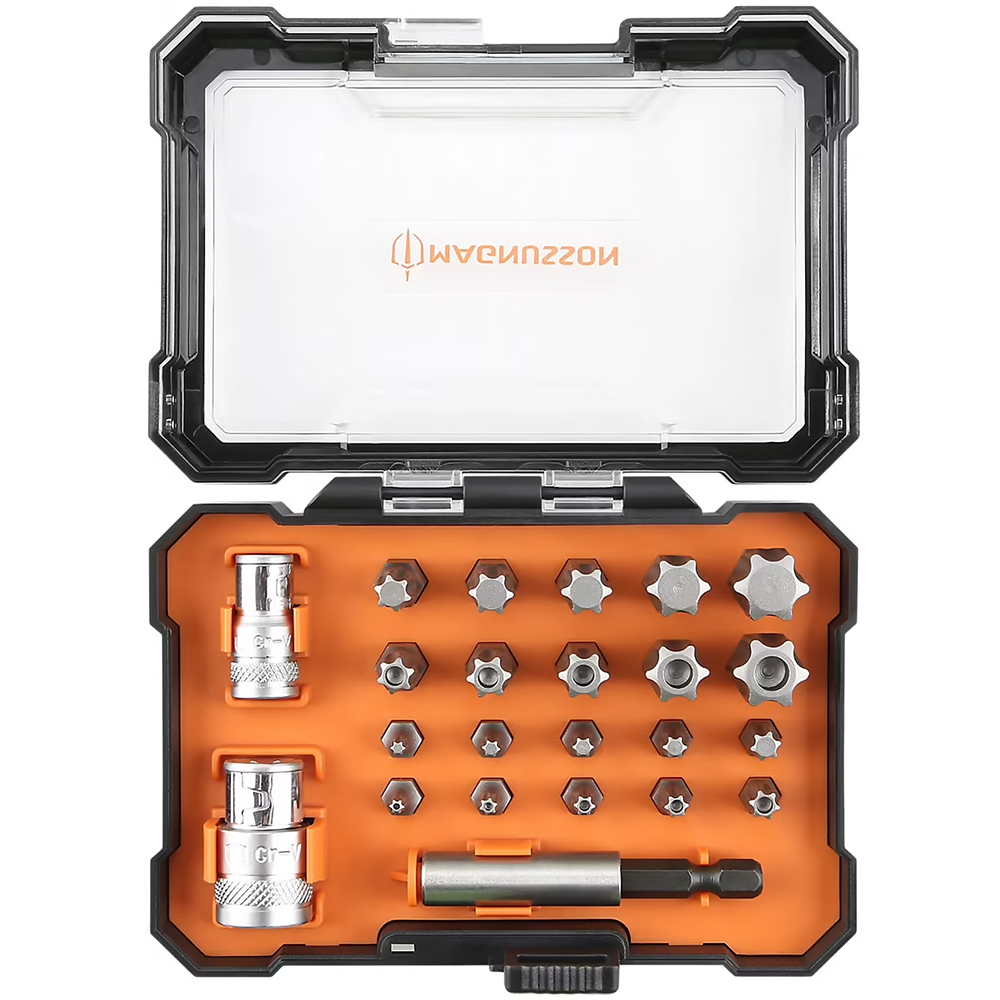 Set biti si tubulare Magnusson MT101, 23 piese