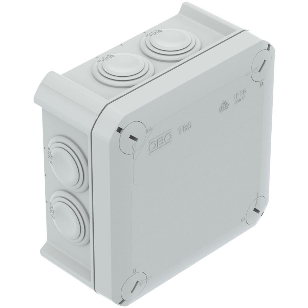 Doza derivatie OBO, aparent, IP67, 114 x 114 x 57mm