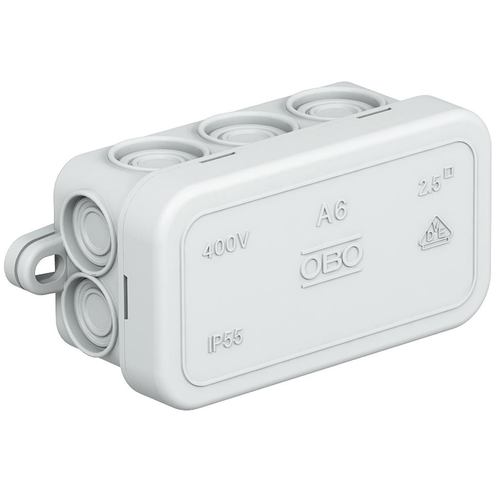 Doza derivatie OBO, aparent, IP55, 80 x 43 x 34mm