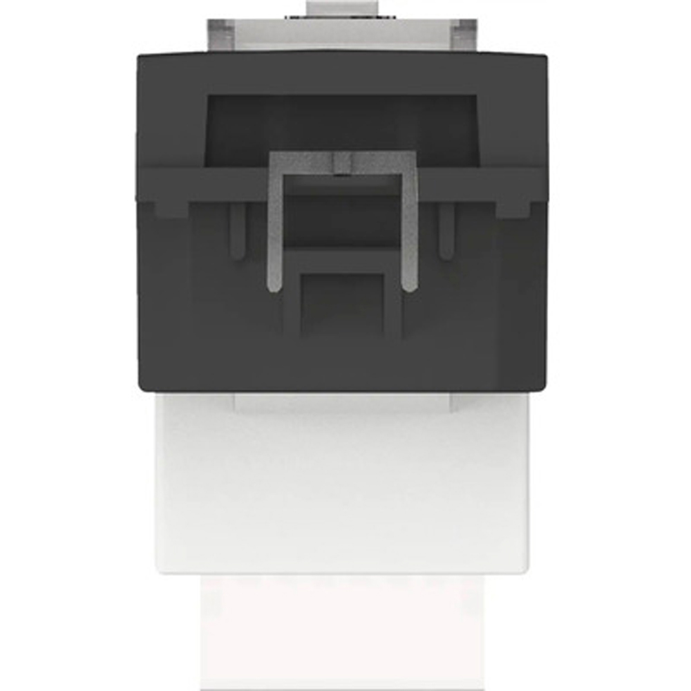 Priza USB HIMEL, interior, IP20, 1 modul, negru