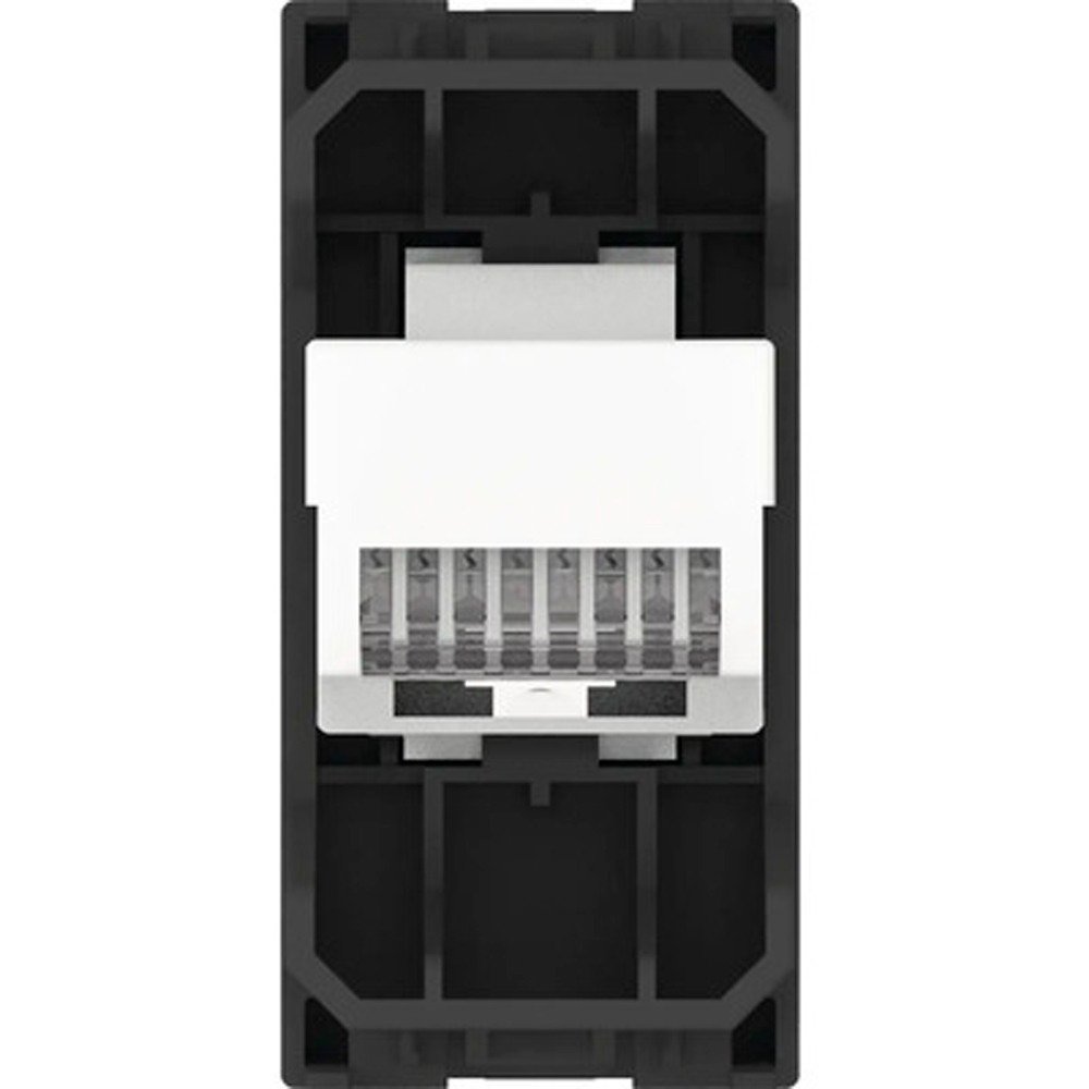 Priza USB HIMEL, interior, IP20, 1 modul, negru