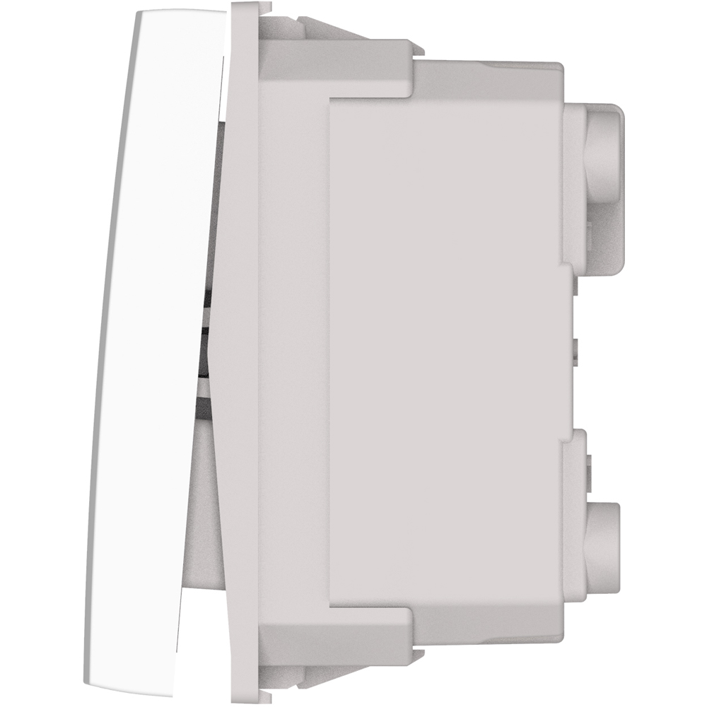 Intrerupator cap-scara HIMEL, incastrat, 16A, 1 modul, alb