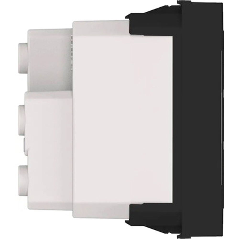 Priza HIMEL, interior, IP20, 16A, 1 modul, negru