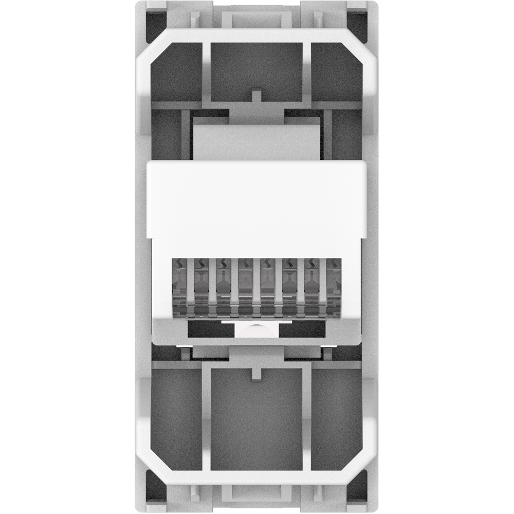 Priza internet HIMEL, interior, IP20, 1 modul, alb