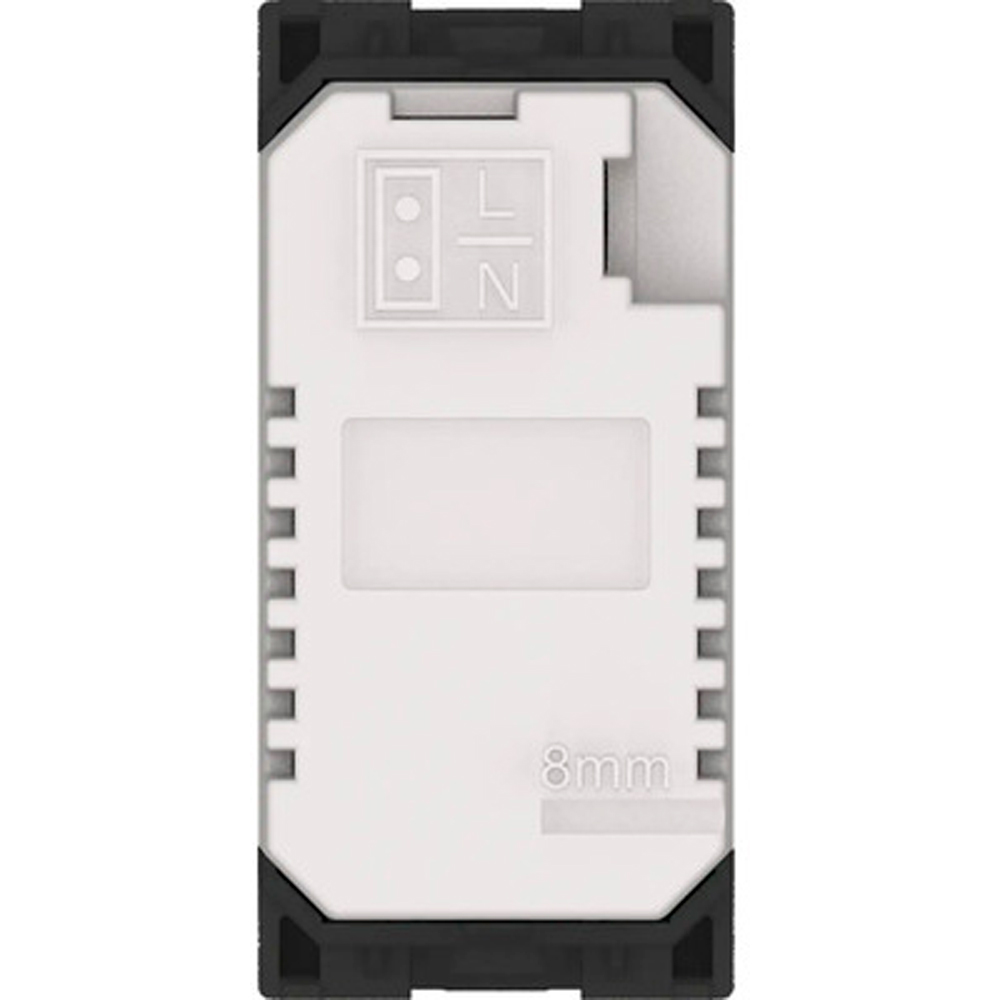 Priza USB HIMEL, interior, IP20, 1 modul, negru
