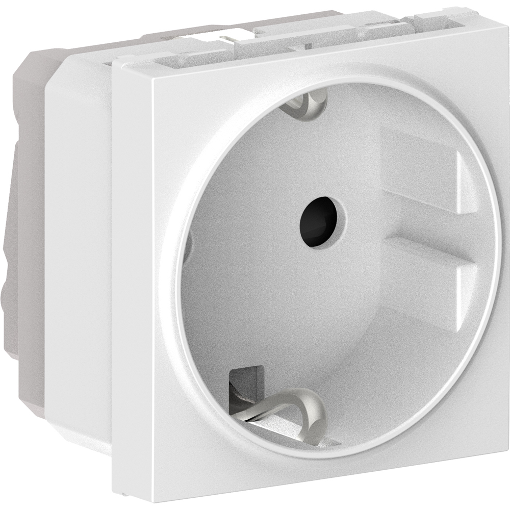 Priza HIMEL, interior, IP20, 16A, 1 modul, alb