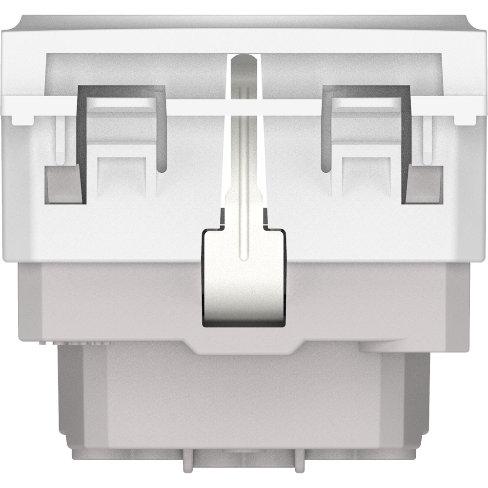 Priza HIMEL, interior, IP20, 16A, 1 modul, alb