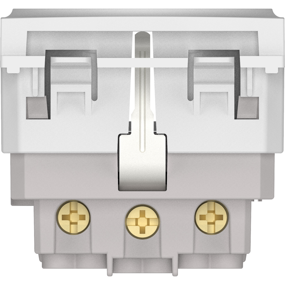 Priza HIMEL, interior, IP20, 16A, 1 modul, alb