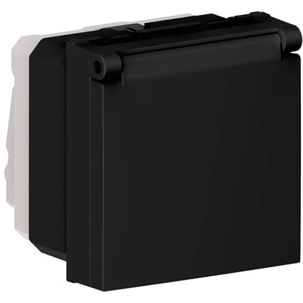 Priza HIMEL, interior, IP20, 16A, negru