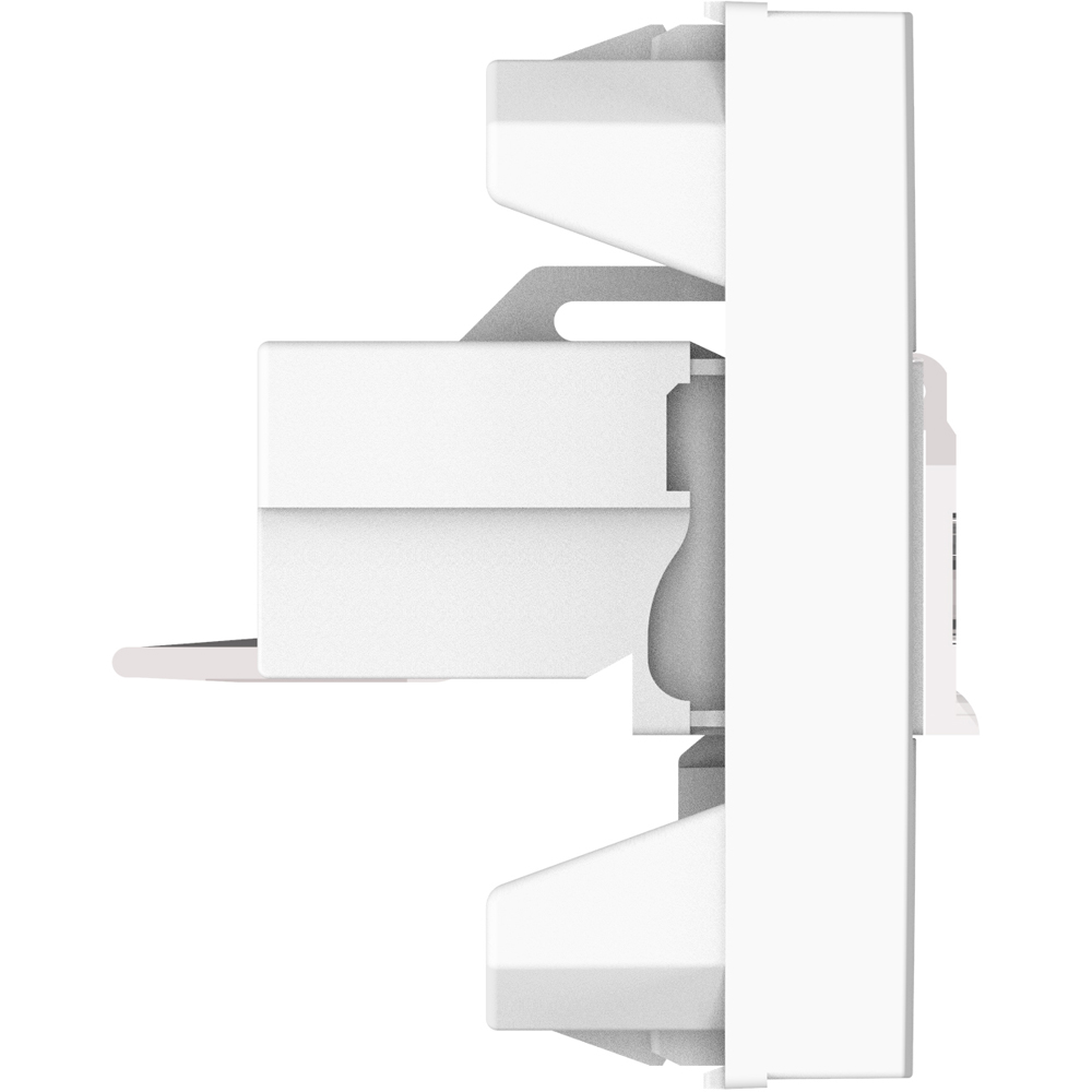 Priza telefon HIMEL, interior, IP20, 1 modul, alb