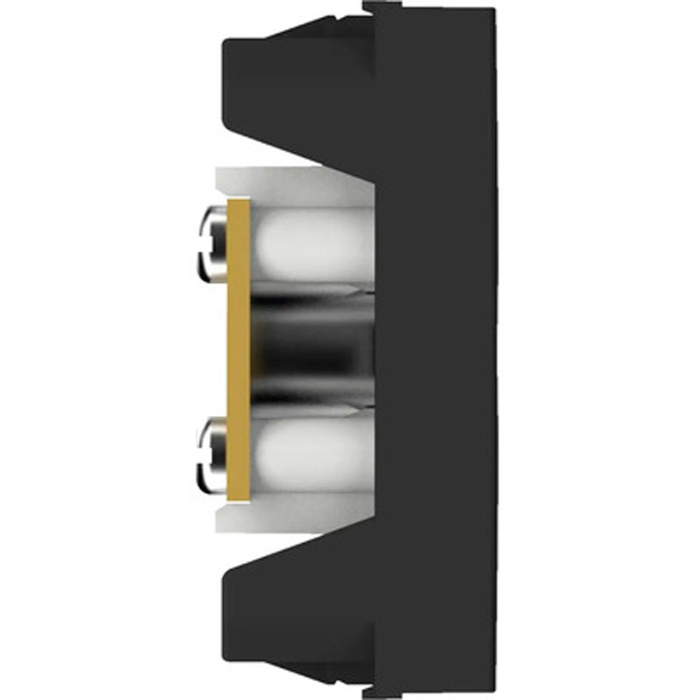 Priza TV HIMEL, interior, IP20, 1 modul, negru