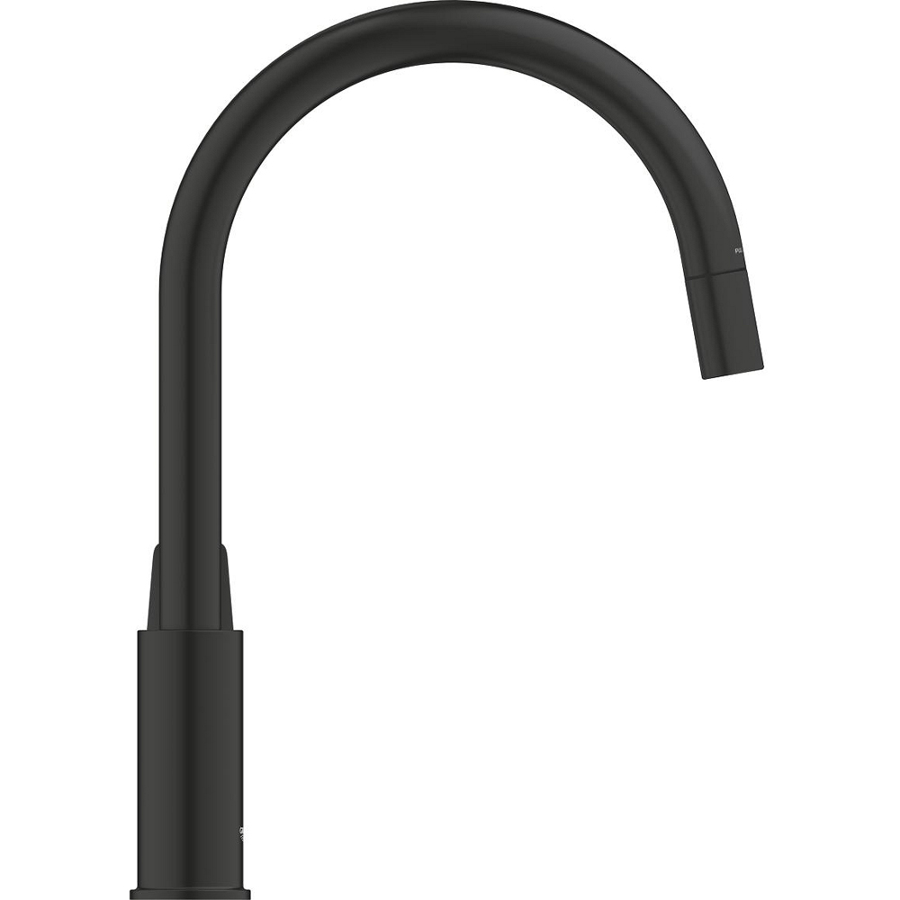 Baterie bucatarie GROHE Start Loop, extractibil, negru
